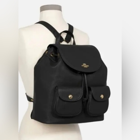Coach Billie Backpack Black Outlet Online Coach Billie Backpack Black Outlet Online